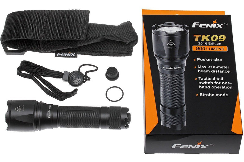 Fenix TK09, Tactical Led Flashlight, Compact Hand-held Led Torch, Buy Tactical Flashlight online in India