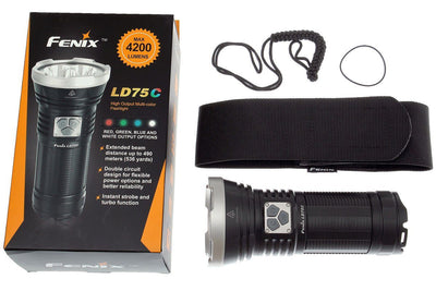 Fenix LD75C LED Flashlight @ lightmen led flashlights india