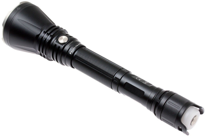 Fenix TK47 LED Flashlight in India, 1300 Lumens powerful Rechargeable Torch, Long range/reach Torch, Neutral white LED Flashlight for Outdoors, Trekking, Jungle, Security, Policing, Search and rescue purpose, high performance Tactical Flashlight