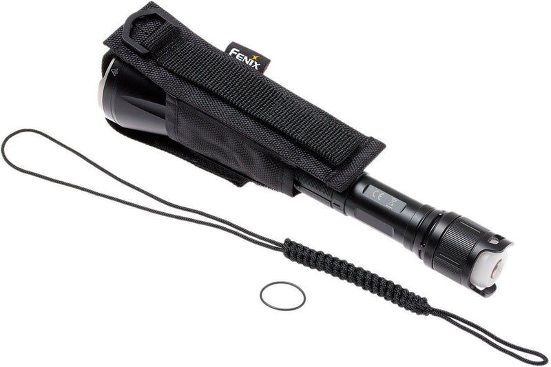 Fenix TK47UE, TK47 Ultimate Edition LED Flashlight, Extremely powerful CREE LED Torch in India, Rechargeable Flashlight for Outdoors, Security Tactical Flashlight, Long range Torch 1339ft., High performance Duty Searchlight