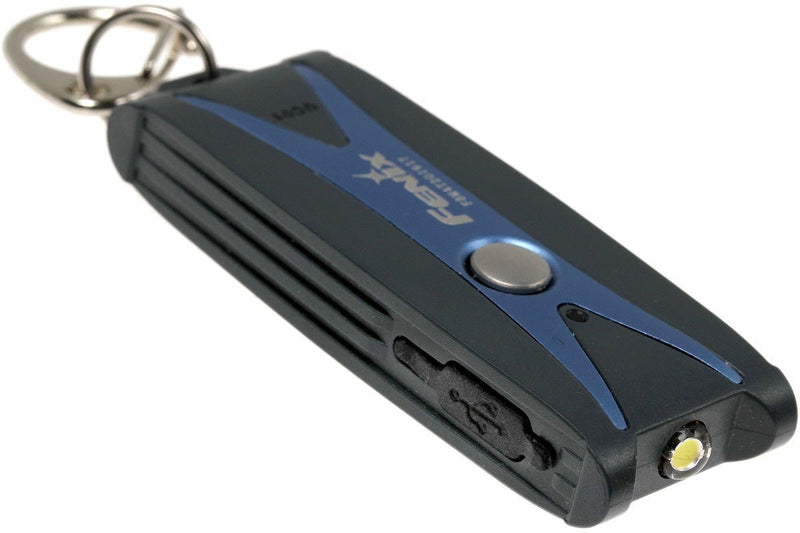 Buy Fenix UC01 USB Keychain LED Flashlight/Torch Online in India on www.ledflashlights.in by LightMen