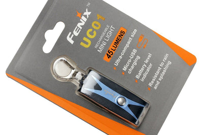Buy Fenix UC01 USB Keychain LED Flashlight/Torch Online in India on www.ledflashlights.in by LightMen