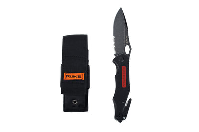 Ruike M195 premium pocket knife with razor sharp blade for outdoor adventures, Camping, safety, emergency and self defense. 
