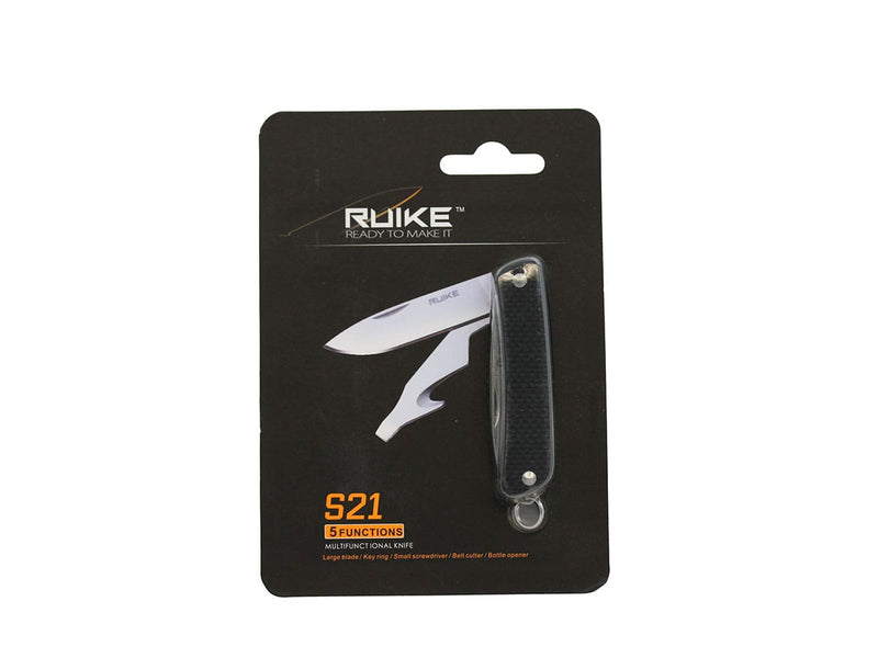 Ruike S21 EDC Premium Sharp Keychain Pocket knife now available in India 5 tools in one pocket knife Buy Ruike Knives in India
